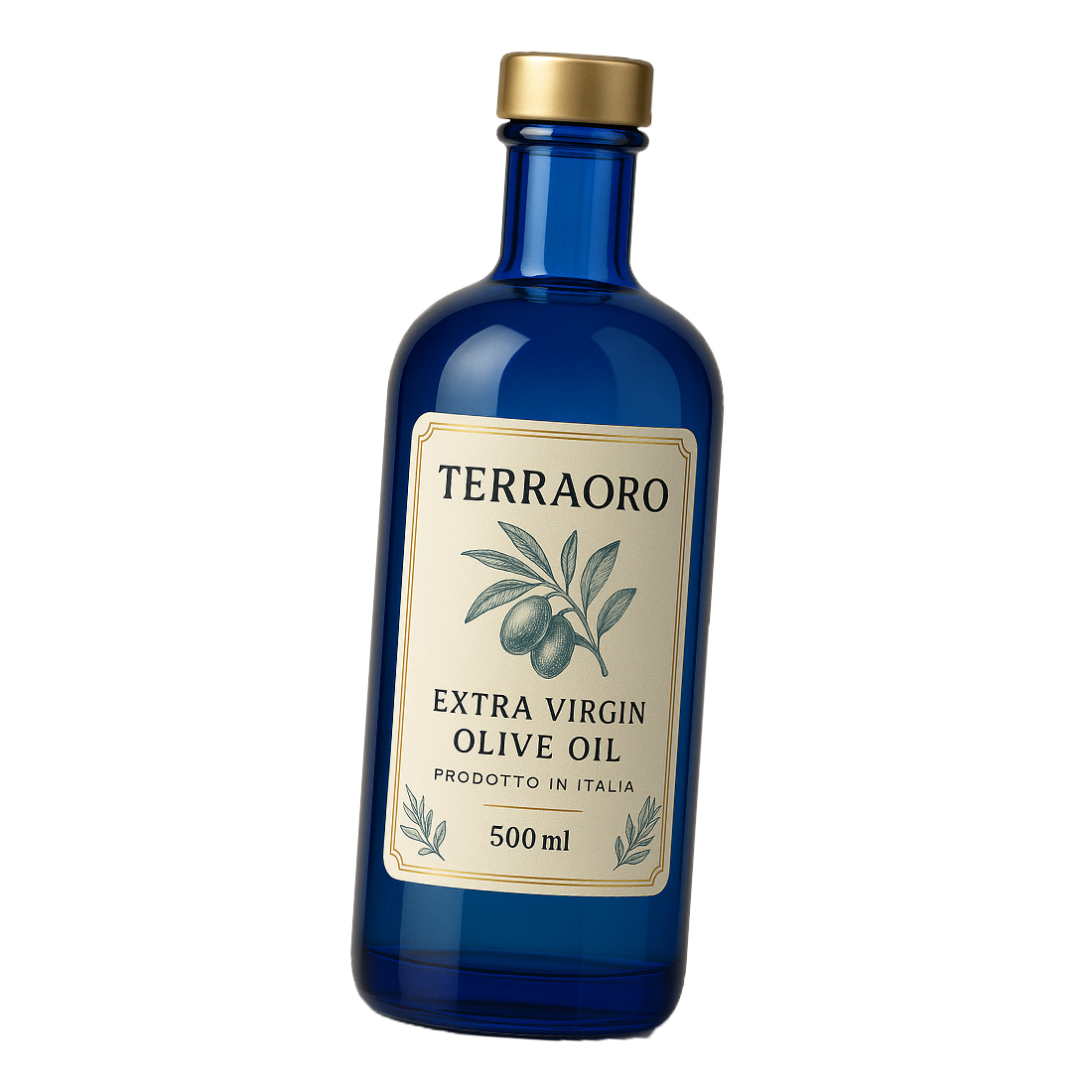 Bottiglia Oro blu 500ml